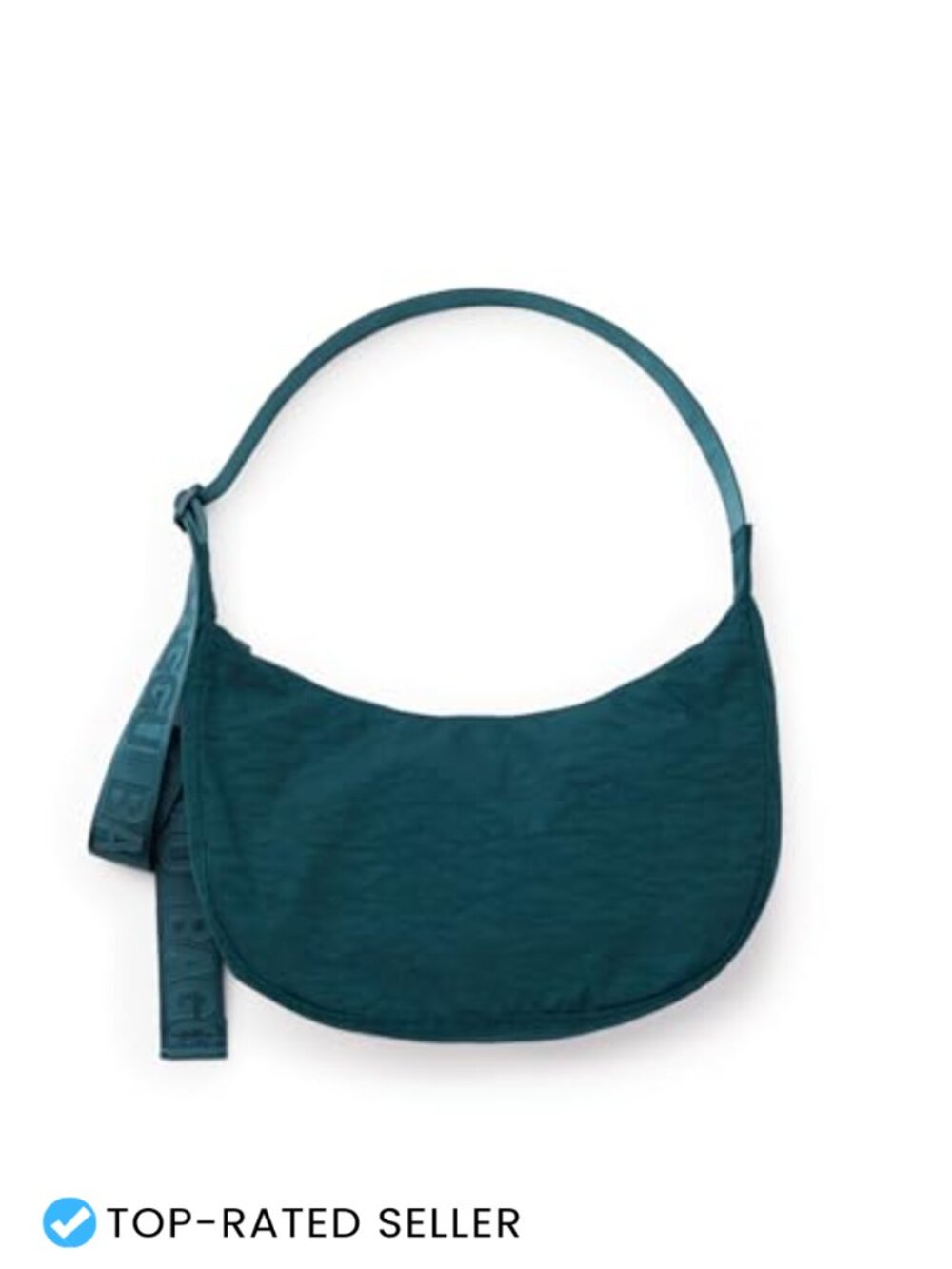 Recycled Nylon Crescent Bag Crossbody Shoulder Hobo Adjustable Strap